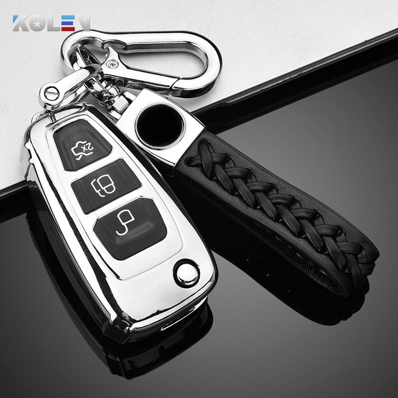 Soft Tpu Car Remote Key Case Cover For Ford Focus 2 3 Mk2 Mk3 Fiesta Mondeo Kuga Ecosport Ranger Auto Key Protect Holder Shell