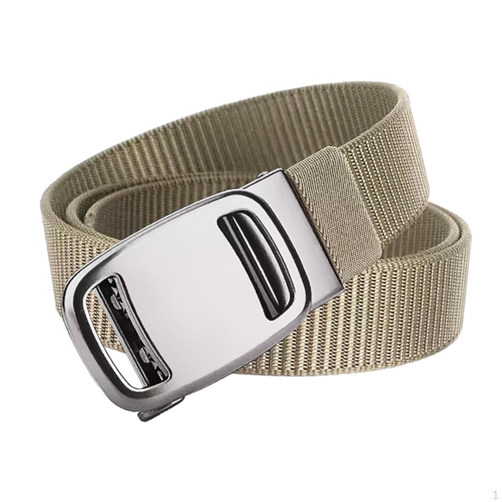 Men's Nylon Belt with Buckle for Outdoor Activities
