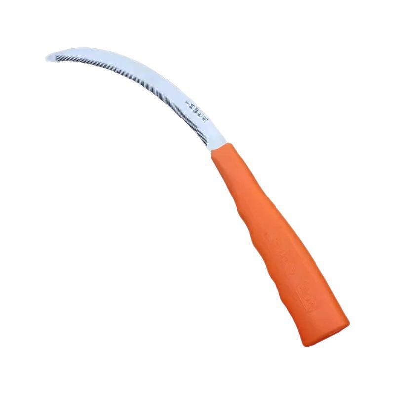 Serrated Scythe: Precision Grass Cutter & Weeding Knife