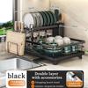 Cross-Border Kitchen Dish & Bowl Storage Drain Rack