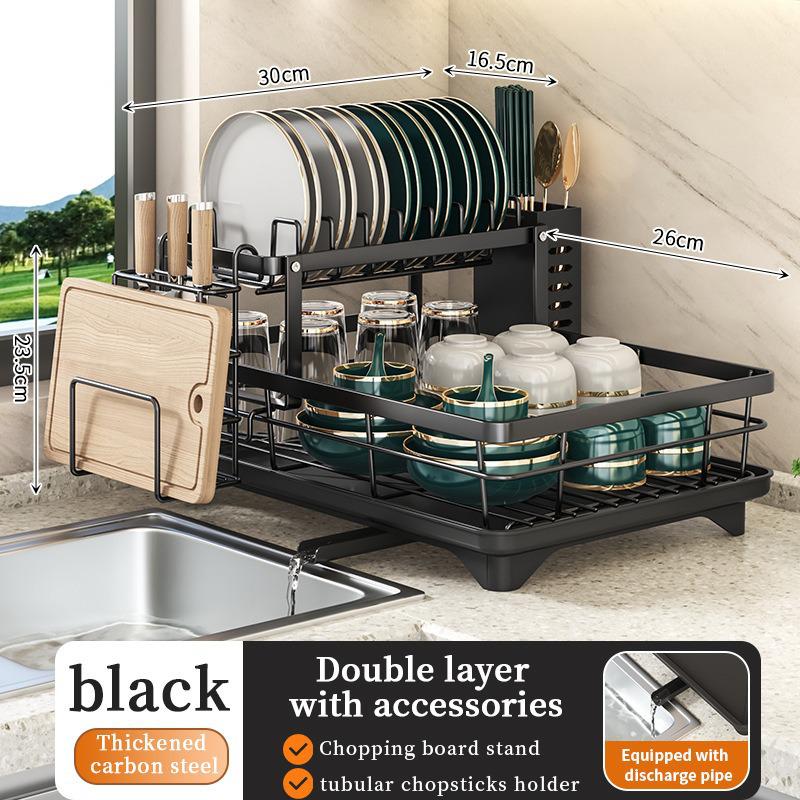 Cross-Border Kitchen Dish & Bowl Storage Drain Rack