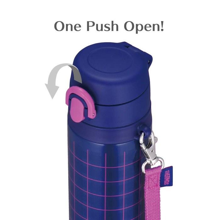 Thermos Stainless Steel Mug 550ml Navy Pink JNT-551 NV-P