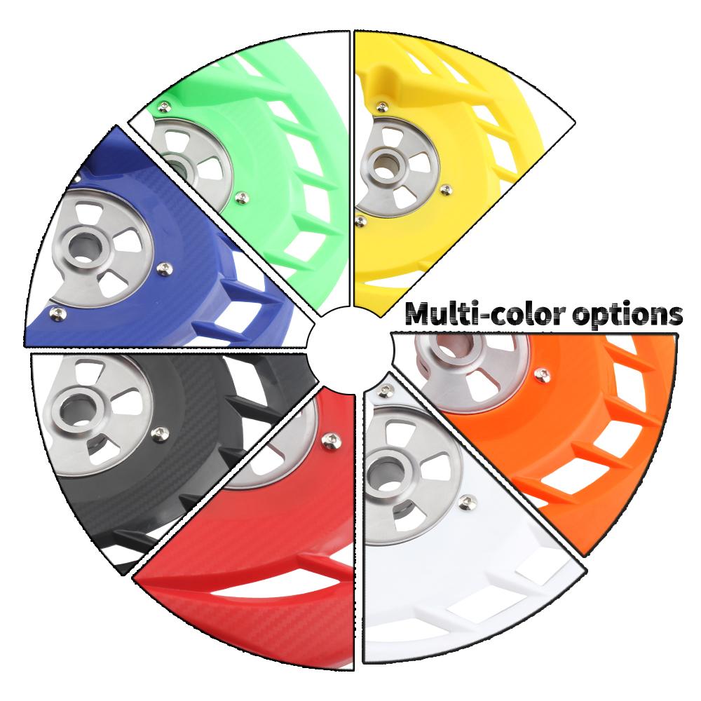 for KTM Husqvarna Motorcycle Front Brake Disc Protection Cover Accessories EXC XCW SX FC 250 300 Motocross Pit Dirt Bike Enduro