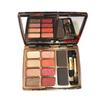 Winnie the Pooh Eyeshadow: 8-Color Palette with Diamond Finish & 2 Eyebrow Powders.