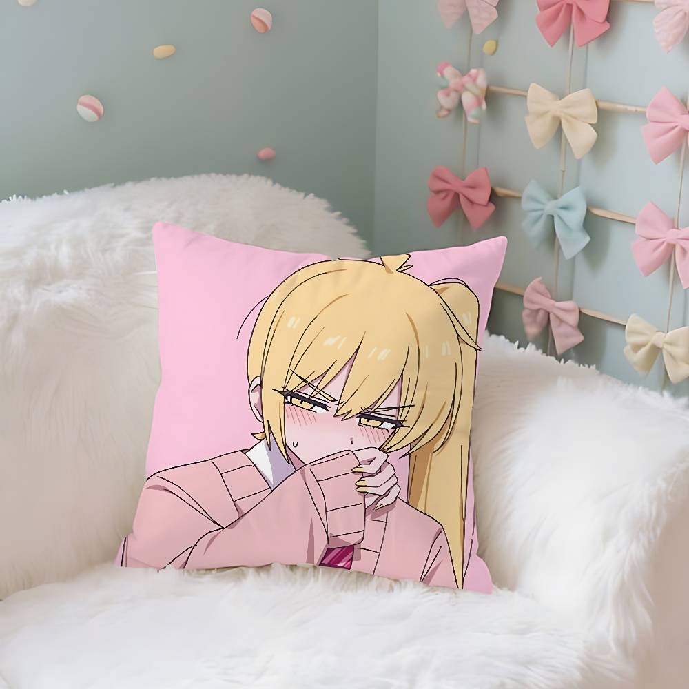 Cute AAkita Neru Kawaii Case Plush Fabric Soft Pillowcase Double Sided Print Cushion Cover Household Gifts