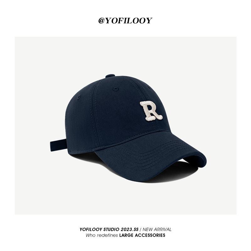 

Style Korean Trendy Baseball Cap For Women In Dark Navy With Adjustable Size For All Types Head темно-синього кольору