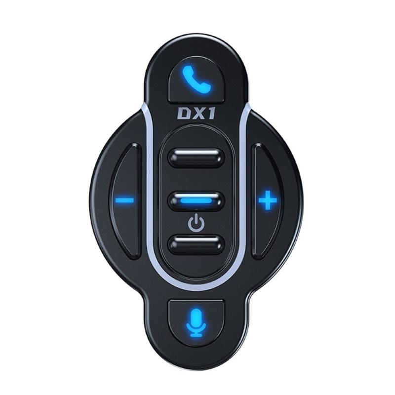 Universal Motorcycle Bluetooth-compatible Controller Construction Long Battery Lifes HandsFree Call Music Management 1