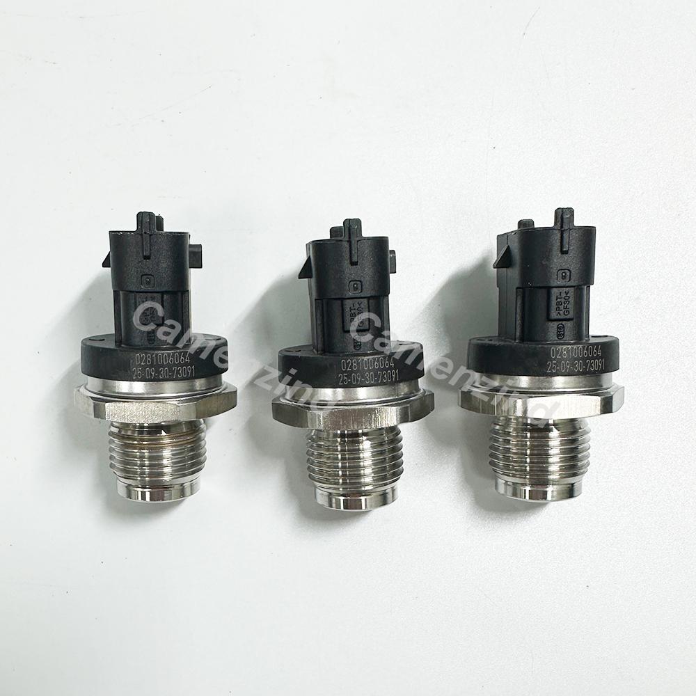 1/3Pcs Fuel Rail Pressure Sensor 0281006064 BC3Z-9F838-A BC3Z9F838A LR020693 for Ford F-250 F-350 F-450 F-550 Super Duty 6.7L