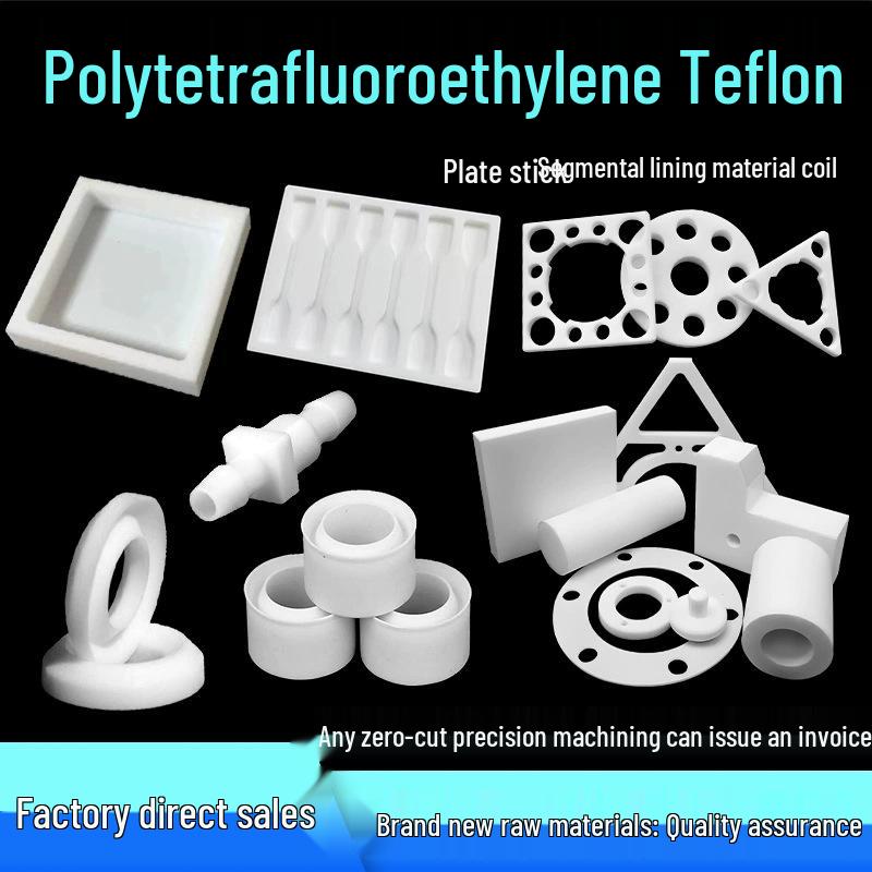 PTFE High-Temp Resistant Teflon Rod & Anti-Static Sheet for Engraving