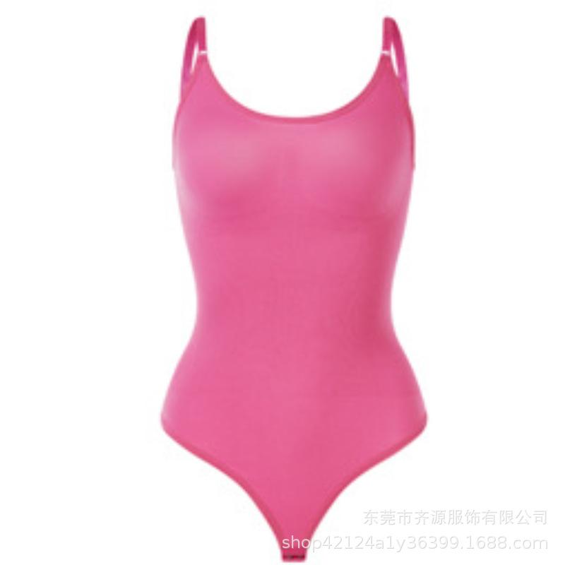 Women Seamless Open Crotch One Piece Shapewear Waist Trainer Tummy Control Body Shaper