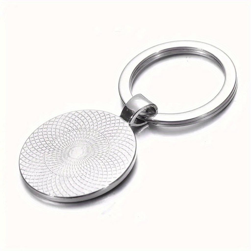 Lightweight Portable Keychain Galaxy Star Sun Moon God Vintage Pendant for Easy Carry Wallet Hanging Charm