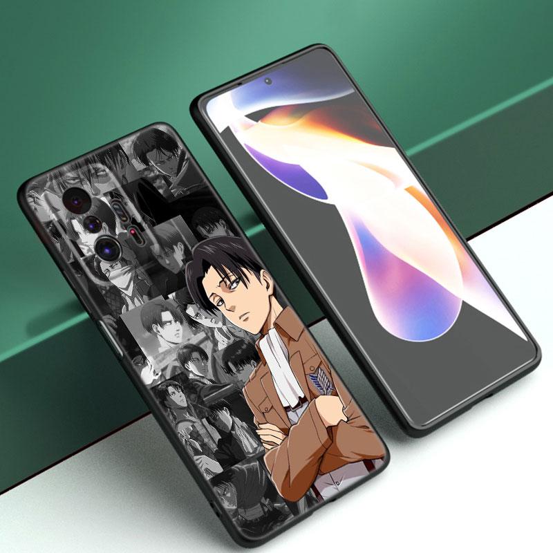 Angriff auf Titan Telefon Fall Für Xiaomi Mi A2 8 9 SE Hinweis 10 10T 11 12 Lite 9T 11T 12S 12T Pro A3 6X 12X Weiche TPU Schwarz Abdeckung