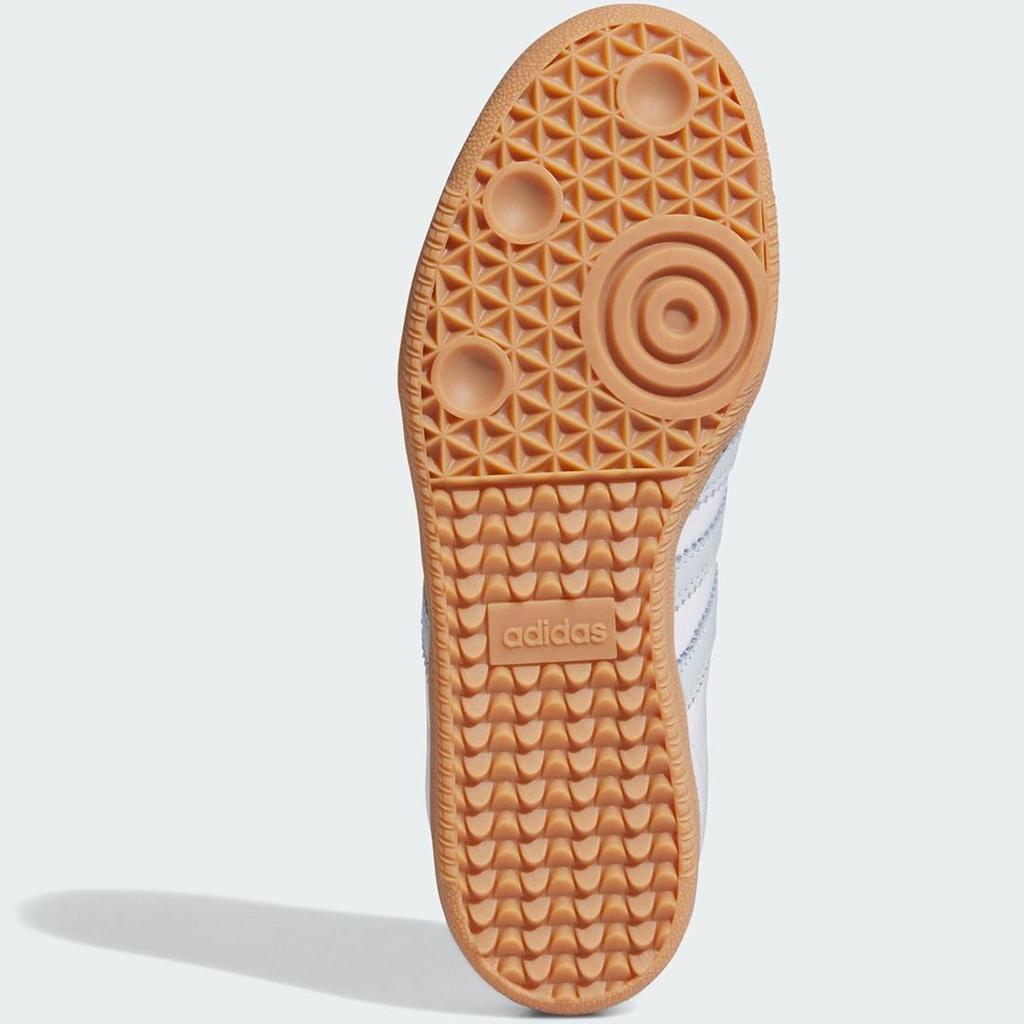 Adidas SAMBA OG Size Footwear, White/Halo Blue/Off-White, IE0877, Japan, 24.5cm