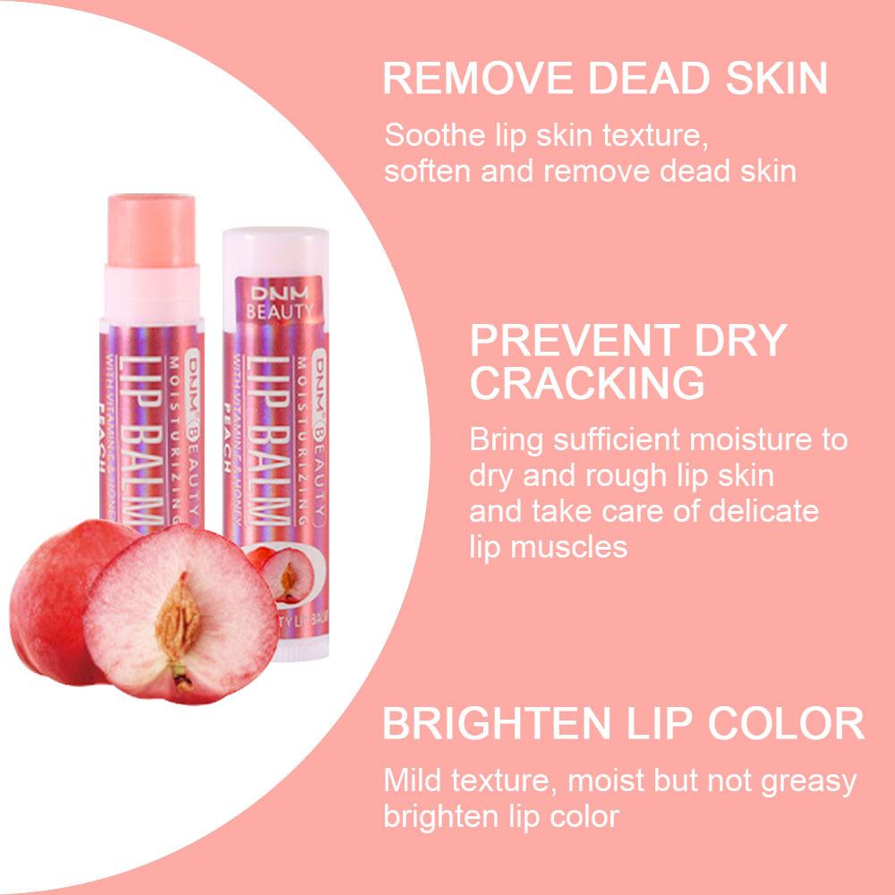 6pcs Lip Balm Set  A Variety of Fruit-flavored Moisturizing Lip Balm Hydrating Base Lip Balm Sets Lip Care Lip Makeup Gift for Women