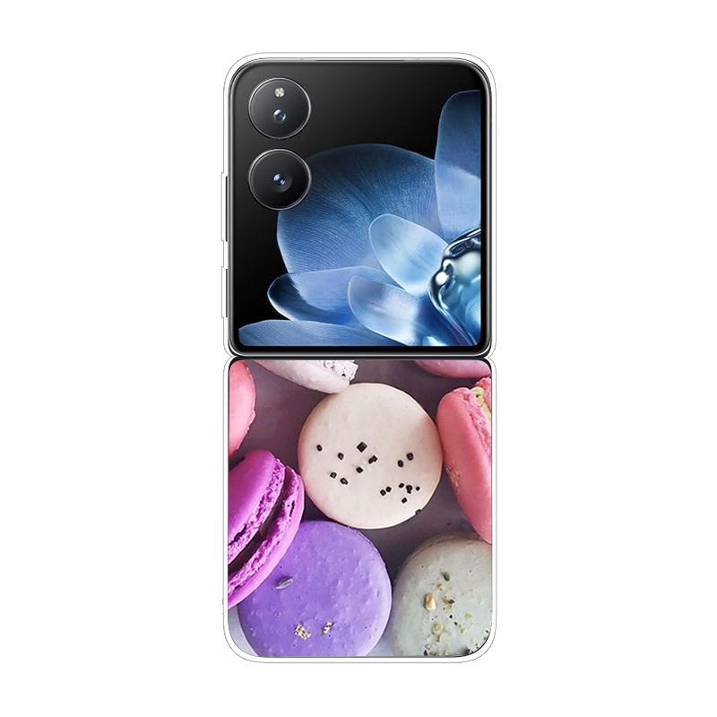 Hard PC Cover For Xiaomi Mix Flip ShockProof Phone Case For Mi Mix Flip 5G Ultra-Thin Back Clear MixFlip Shell Cover Coque Funda