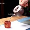 250ml Yixing Hanwa Pot Chinese Landscape Purple Clay Teapot Home Guest Carving Red Robe Teapot Kung Fu Tea Set Accessories