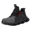 Holfredterse  Shoes For Men'S Steel Toe Sneakers Indestructible Breathable Work Shoes Lightweight Composite Toe Eur 37-47