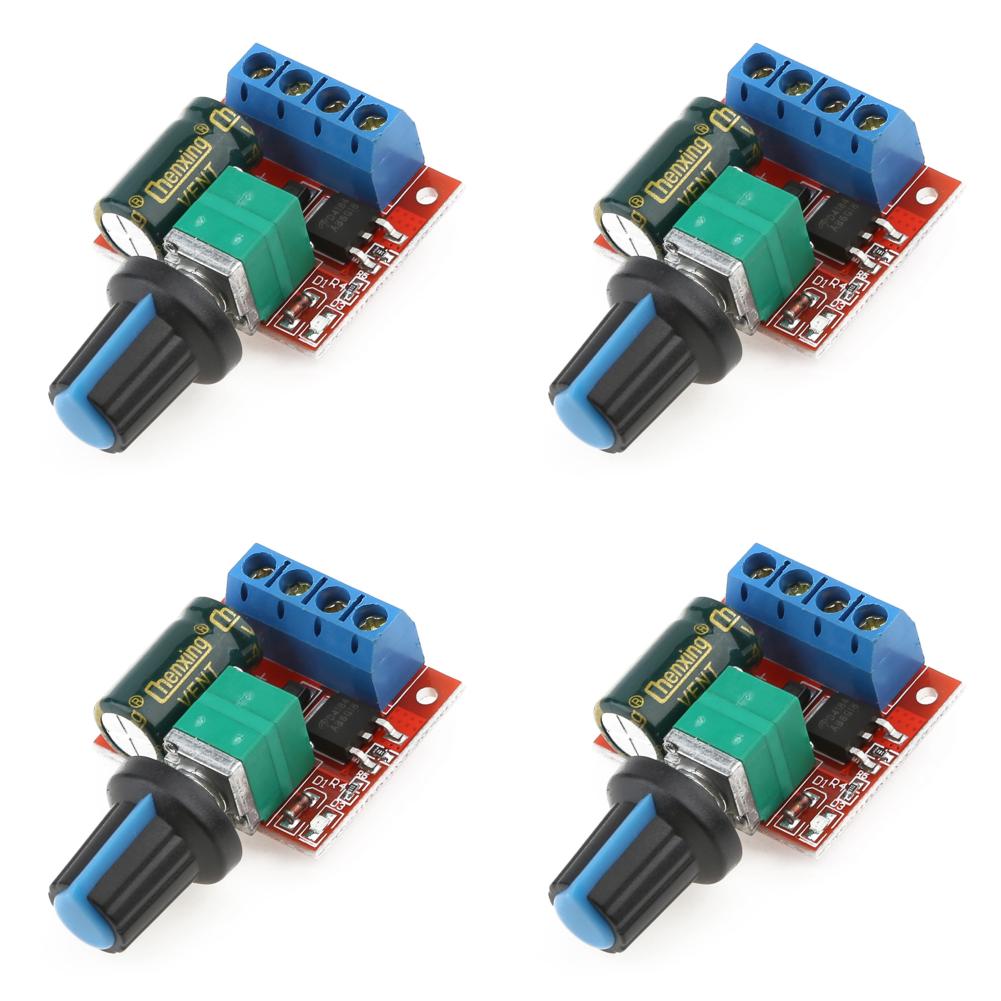 5A Motor PWM Speed Controller DC 4.5V-35V 90W Motor Speed Controller Fuse Automatic Recovery Speed Control Switch