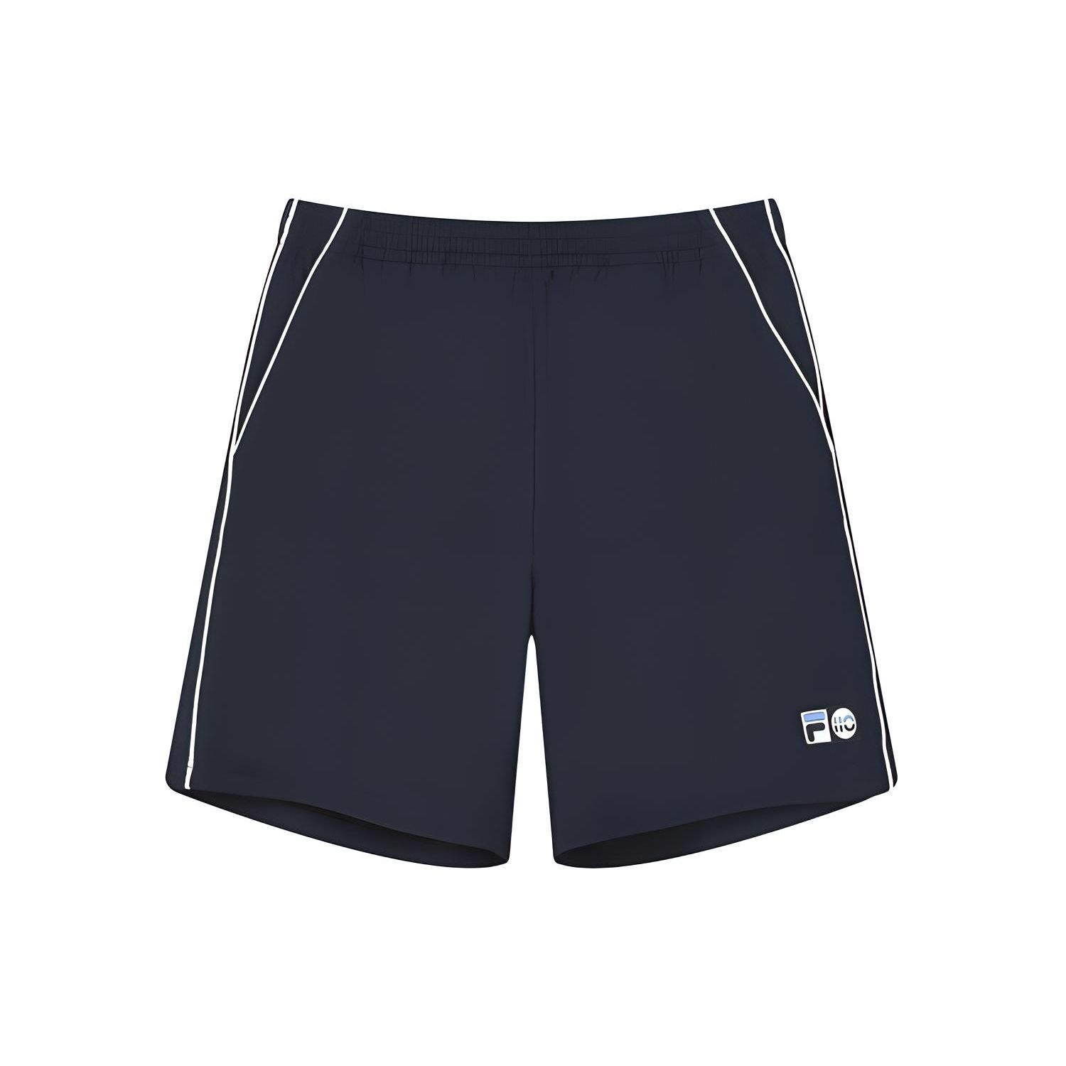 FILA Athletics Вышитый логотип Спортивные Повседневные Тканые Шорты Мужские шорты Темно-синие A11M133365F-NV M