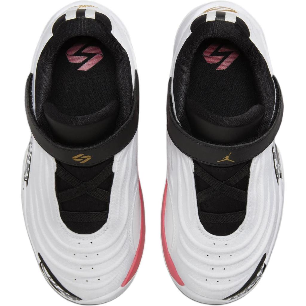 New Jordan Luka 3 Slip Resistant Shock Absorbers Low Top Children's Basketball Shoes White Kids' FQ8187-170