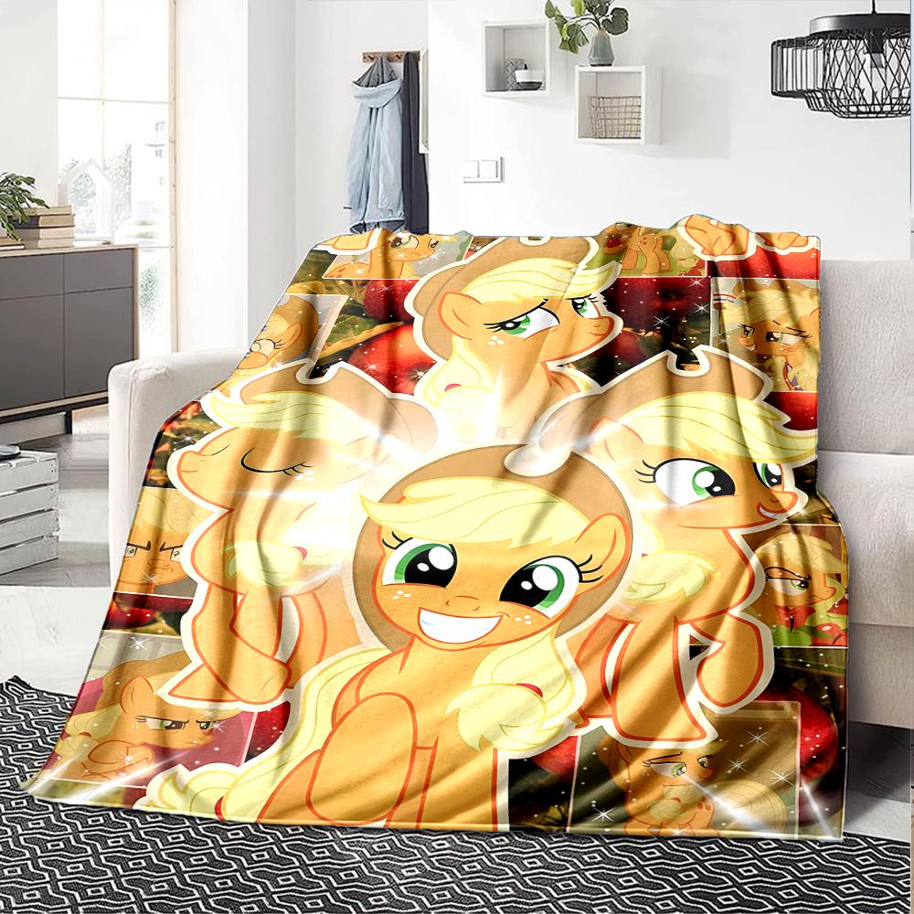 1pc My Little Pony6 Blanket, Gift, for Men and Women, Soft Blanket, Good for Sofa Bed Couch Travel, Lightweight Flannel Blanket