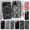 Lace Style Cool Girl Phone Case For IPhone 16e 16 15 14 13 12 11 Pro Max X XS Max Plus Matte Clear