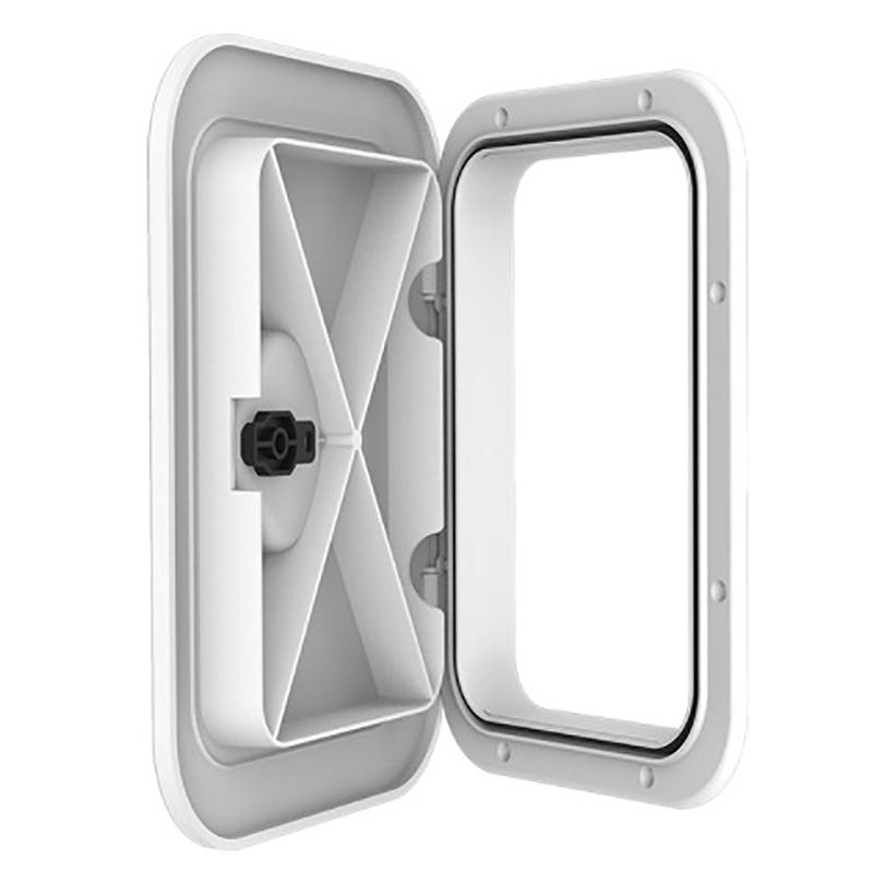 Durable pection Hatch Cover Marine Access Accessories Single Handle Anti Ultraviolet Boat Deck Plate Yacht 270X375mm
