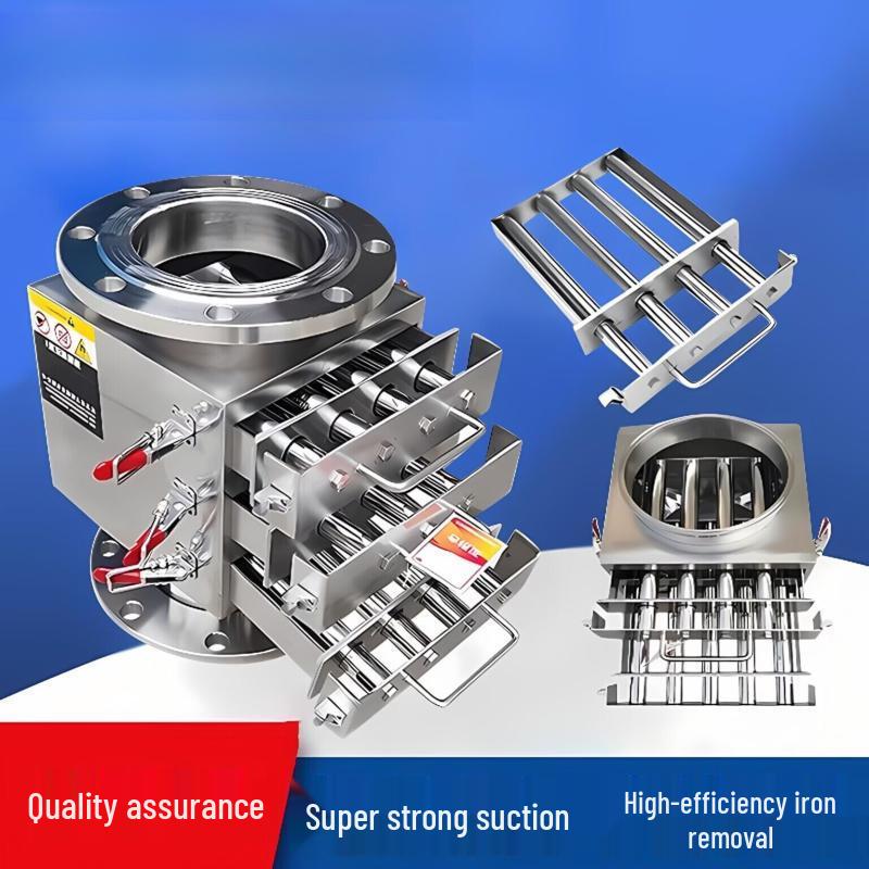 Industrial Pipeline Magnetic Separator Rack