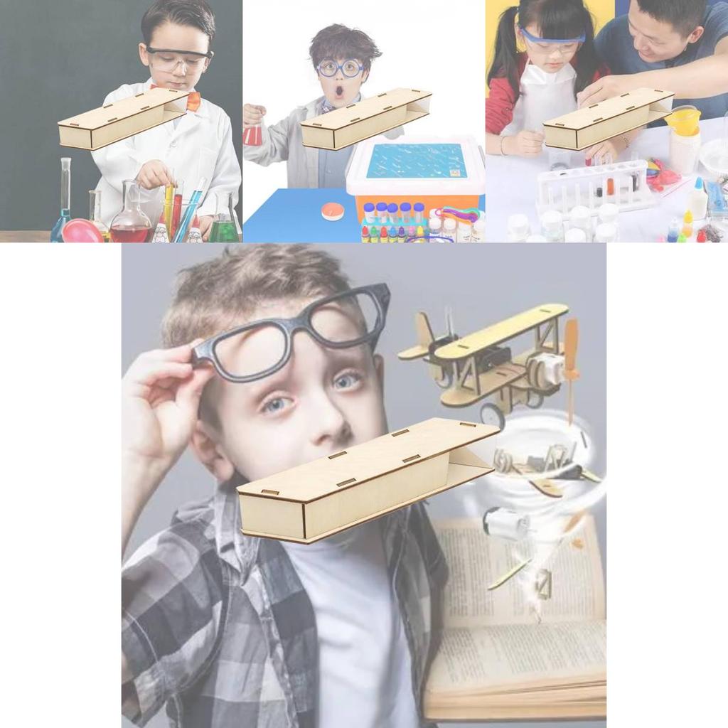 Bilim Deneyi İcat Seti Kendin Yap Ahşap Periskop Oyuncak Eğitim Beyin Egzersizi İçin
