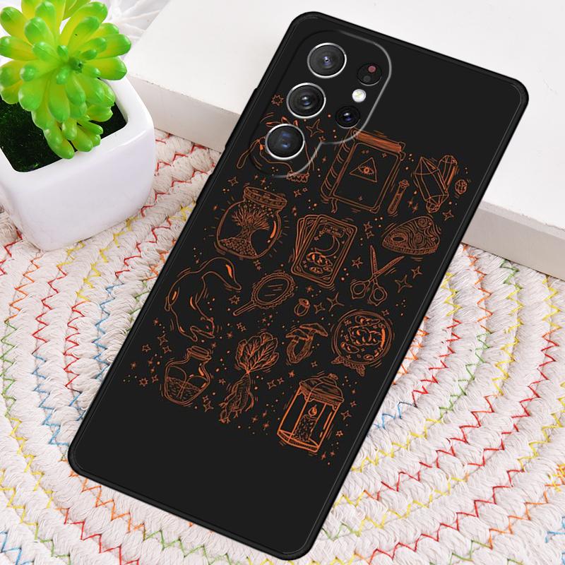 Witch Magic TPU Phone Case For Samsung Galaxy Note 10 Pro S26 S25 S24 S23 S22 Ultra Plus S21 FE S20 Shockproof Cover