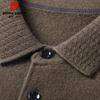 Pierre Cardin Men's Fine Spun 100% Wool Polo Sweater