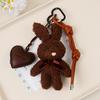 Miu Style Plush Bunny Keychain For Bags And Backpacks Cute Cartoon Gift