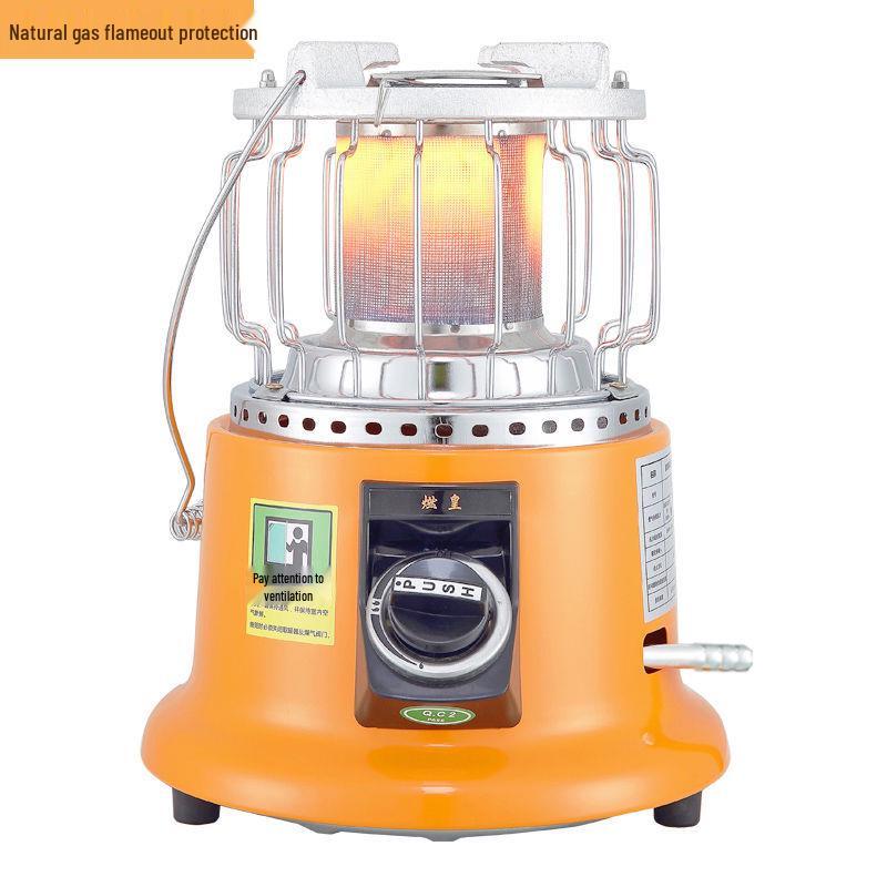 Burner Emperor Natural/Liquefied Gas Energy-Saving Fireplace Heater: New Model for Household Heating