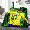 1pc Neymar17 Blanket, Gift, for Men and Women, Soft Blanket, Good for Sofa Bed Couch Travel, Lightweight Flannel Blanket