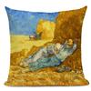 Van Gogh Oil Painting Art Decorative Cushion Cover Throw Pillow Case for Sofa, Car , and Office Decor 45x45CM Pillow Cover