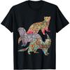 Decorative Pattern Exotic Decoration Ferret T-Shirt