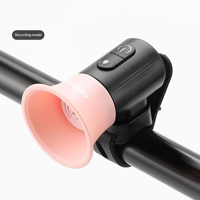 1Piece Bicycle Electronic Horn Loud Warning Sound Waterproof Suitable For Road And Mountain Bike