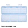 SANWA SUPPLY Battery Case and AAA Large (AA Compatible, Capacity, Clear) DG-BT6C