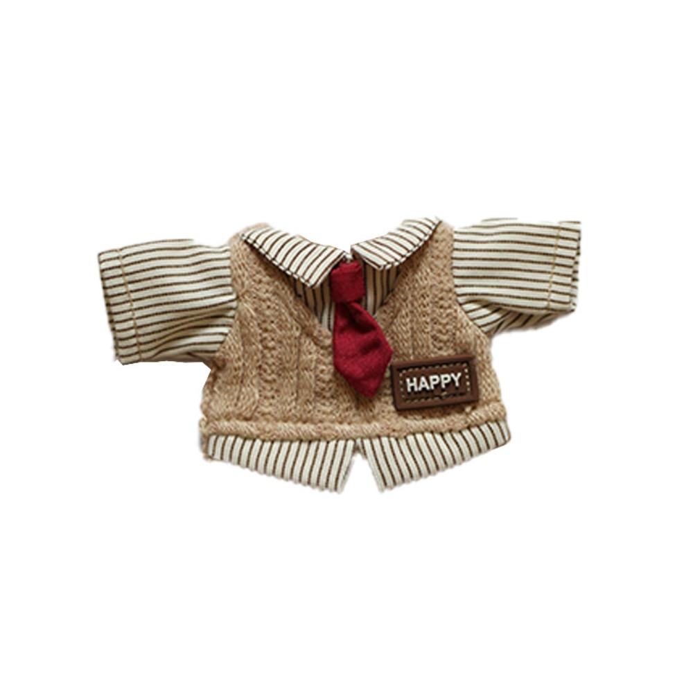 

Ручная работа Замена одежды для куклы Лабубу 17 см Плюшевая одежда для кукол Детский подарок 17cm-style B