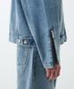 Musinsa Standard Denim Racer Jacket [Light Indigo]