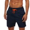Herren Casual Shorts Einfarbig Einfache Wasserdichte Strand Shorts