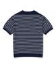 CLOVE [26Sm Clove] Stripe Boucle Collar Knit_Men (Navy)