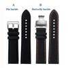 20mm 21mm 22mm 23mm Nylon Leather Bottom Watchband for Mido Helmsman M021 M005 M038 Tudor Seiko Waterproof Watch Strap