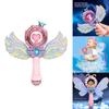 Vílí hůlka s křídly pro dívky Svítící ve tmě Princeznovský dárek pro děti
