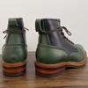 Scarpe da Uomo Autunno Inverno Vintage Fatte a Mano in Pelle di Vacchetta Colore Misto Stivaletti alla Caviglia Britannici Stivali da Lavoro con Zeppa e Suola Carrarmato Stivali da Moto