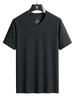 Übergröße 9XL Sommer Lauf V-Ausschnitt T-Shirts für Männer Feuchtigkeitsableitend Athletisch Fitnessstudio Joggen Sport T-Shirts Herren Kleidung