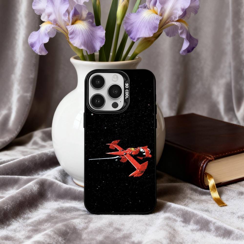 A-Anime C-Cowboy-Y B-Bebop-P Phone Case For iPhone17,16,15,14,13,12,11 Plus,Pro Max Candy Silver Plated Inside Cover