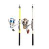 New Soft Tail Telescopic Fiberglass Fishing Rod - Handheld Sea & Rock Use with Large Guide Ring & Roller Guide