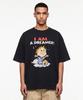 Deoseutoli Dreamer Double Short Sleeve Tee (Black)