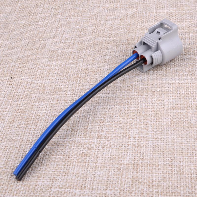 2Pcs Radiator Fan Plug Connector Pigtail Wire Cable 176146-6 Fit for Lexus Toyota Chevrolet Mazda Scion Subaru 24506797 CE2024F